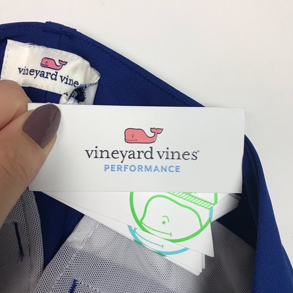 NWT Vineyard Vines Tobago Golf Shorts Royal Blue - Picture 4 of 5